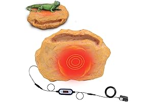Reptile Heating Rock Thermostatically Controlled Heatwave Reptile Rock Heater Heated Rock for...