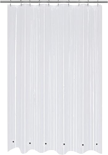 Mrs Awesome Peva - Cortina de ducha, peva, Transparente