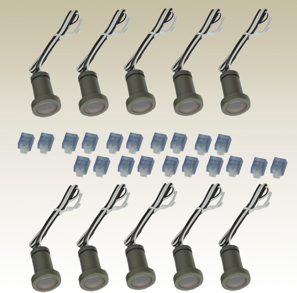 Phoenix Recessed 10 Pack LED Lights, Warm White