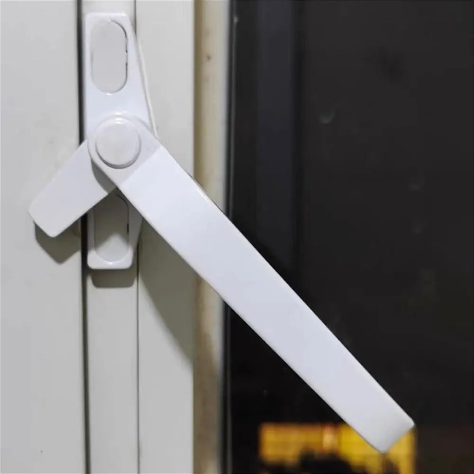 Maniglie per finestre a Battente con Serratura a Chiave, 2 Pezzi, ferramenta per la casa, Leva, Facile Installazione, Cappuccio Decorativo, Accessori per la casa