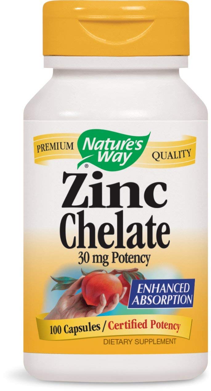Nature's Way Zinc 100 Capsules (Pack of 3)