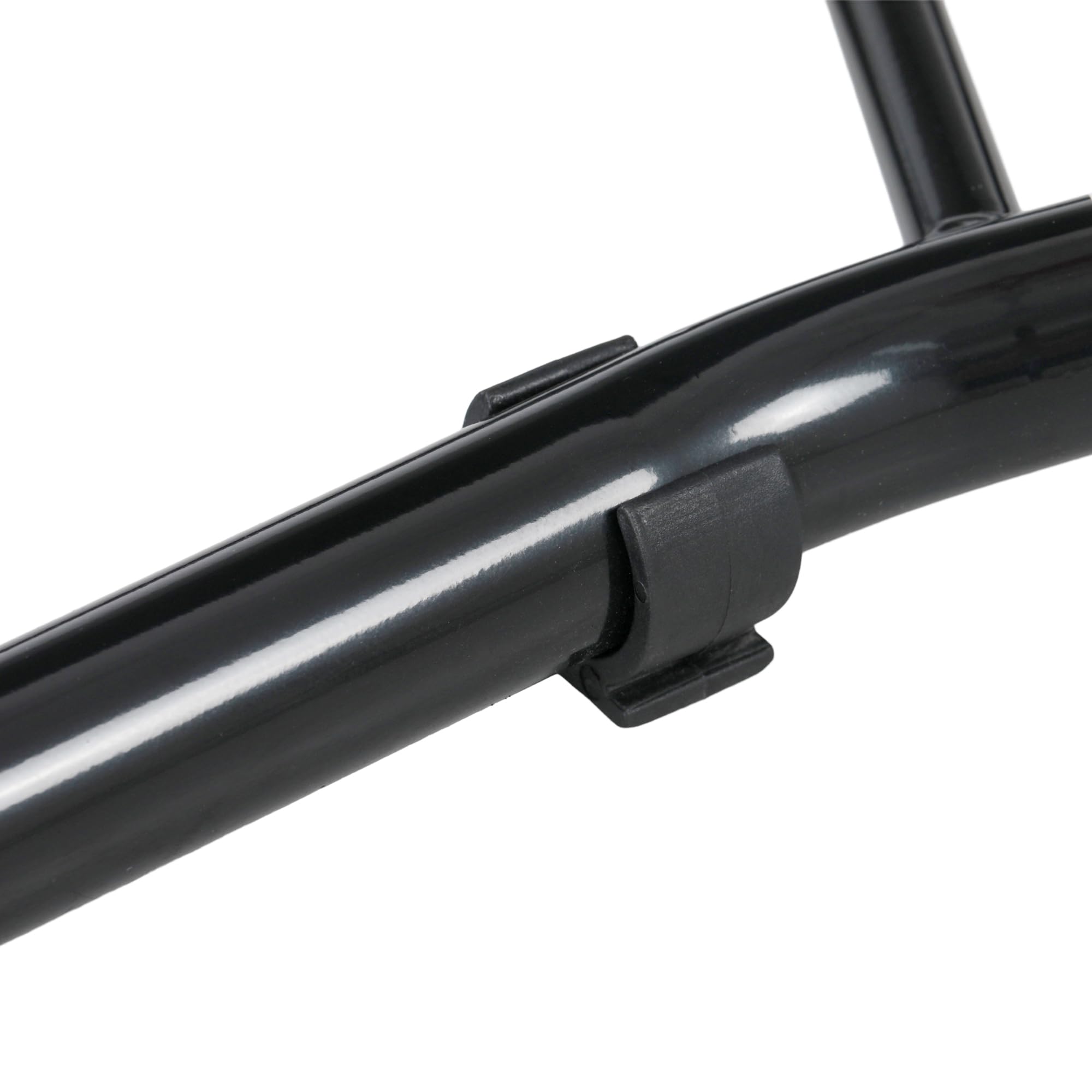 HOMCOM Support béquille de moto arrière support de roue lève moto arrière sur roulettes avec bobine de bras oscillant U + L, noir
