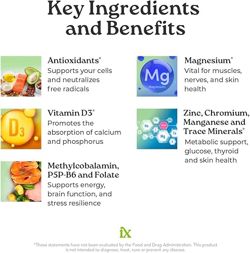 Miniatura 4 de Isotonix® Multivitamínico sin hierro – Suplemento diario completo para energía, apoyo inmunológico, piel y salud ósea – 90 porciones – Fórmula