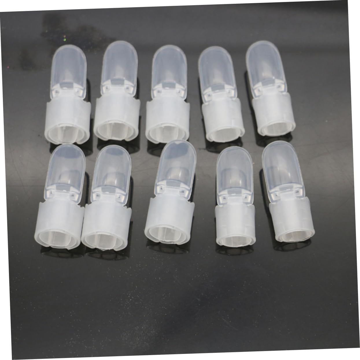 10pcs Nail Art Tips Protector Clips Nail Polish Shield for Manicure for Home and Salon Use