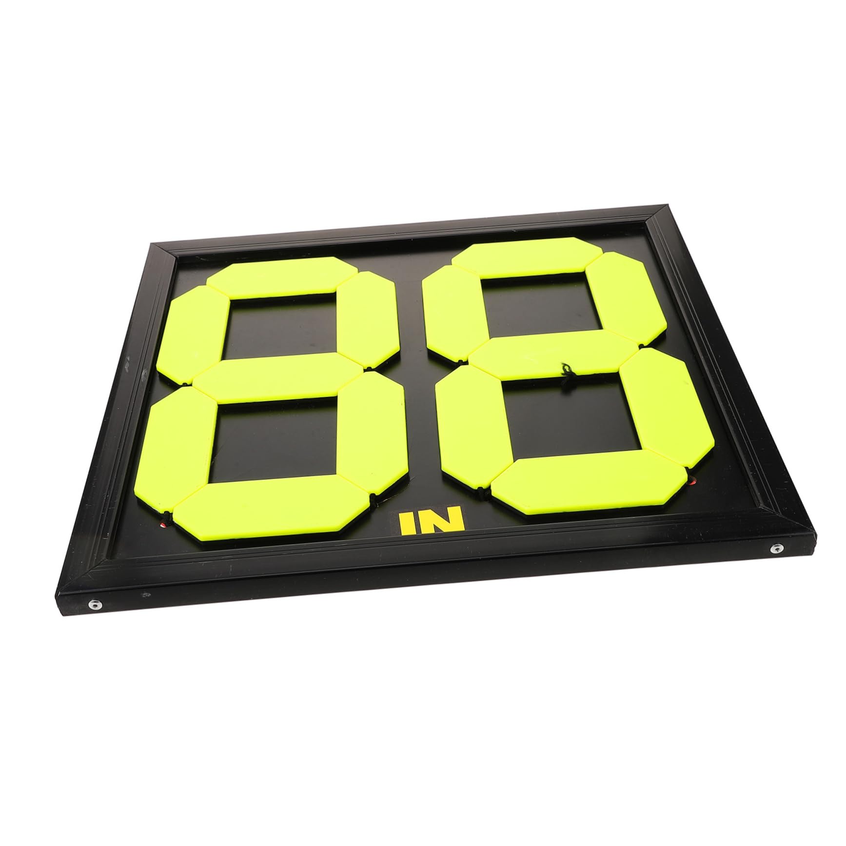 BESPORTBLE Soccer Referee Substitution Board Manual Player Change Tool for Multi Player Games Durable and Reliable Football Referee Sign Efficient and Organized Gameplay Accessory