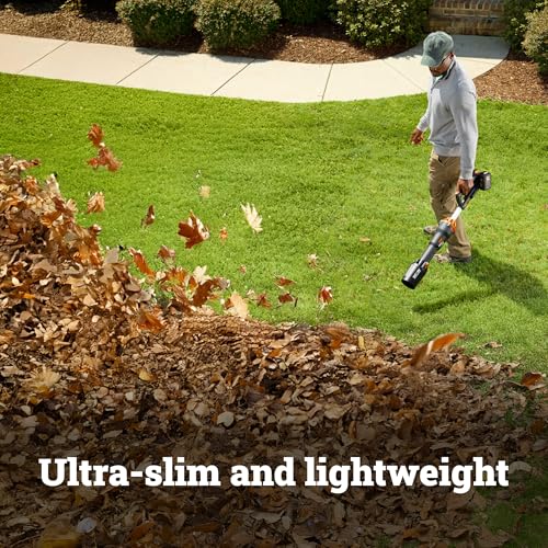 WORX Nitro Cordless Leaf Blower, Electric Blower with 620 CFM & 165 MPH, Blowers for Lawn Care with Brushless Motor & 3 Speed Control, 2 × 4.0 Ah Batteries & Charger Included, WG585 by WORX - Image 5