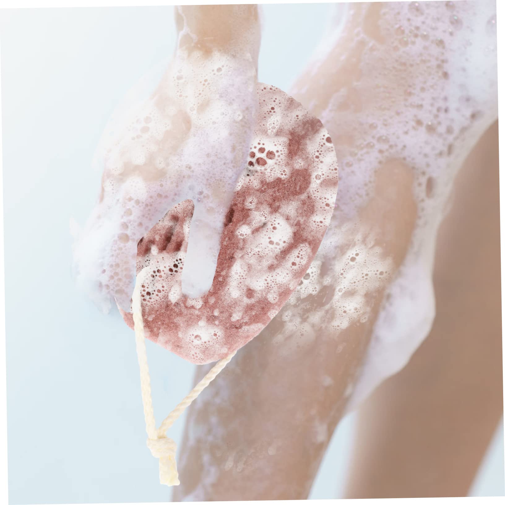 Healeved 4piezas Esponja De Baño y Reutilizable Para Cuerpo Exfoliante Natural Para Masaje y Limpieza Para Bebés y Fiestas