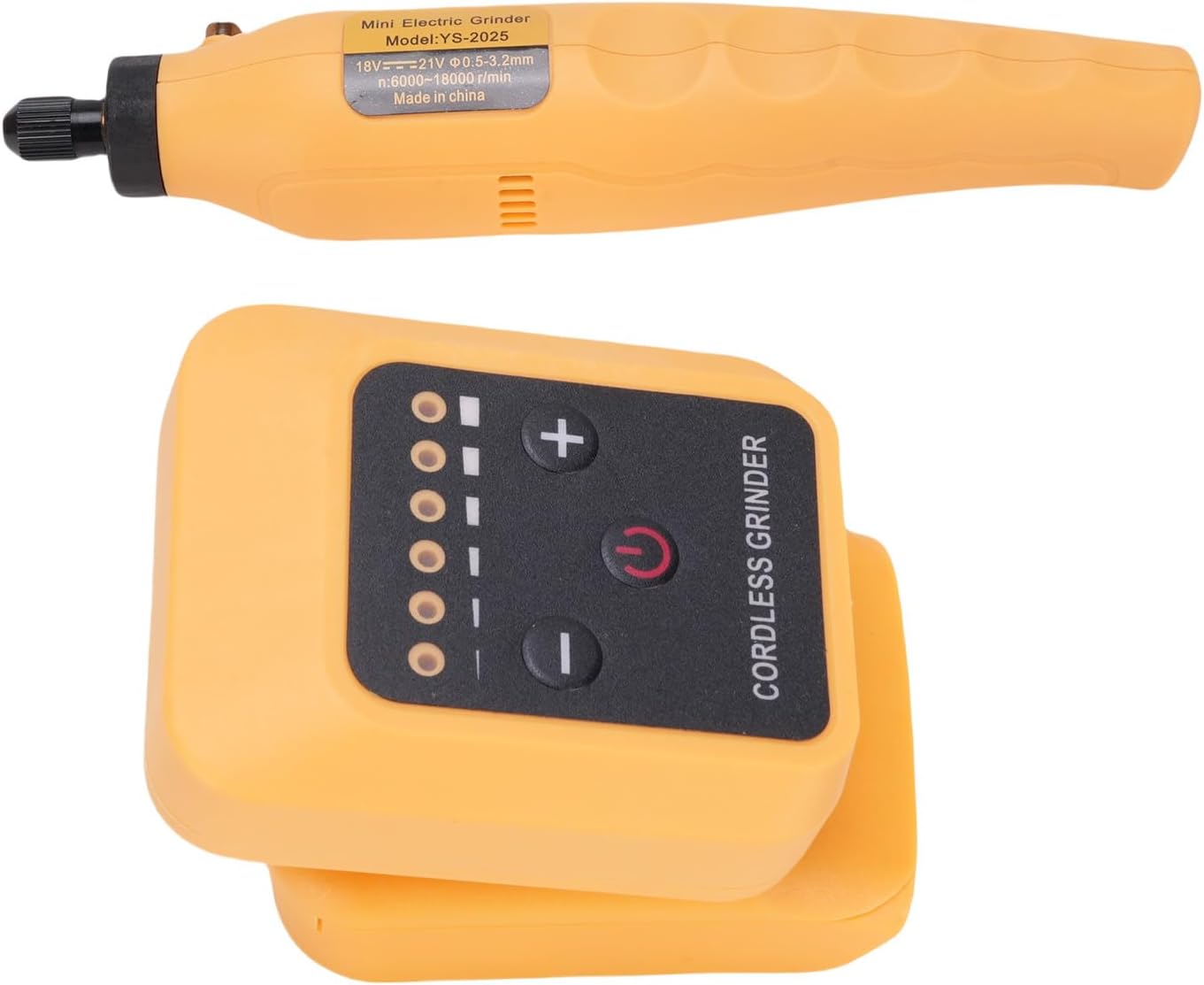 Power Grinder Electric Tool, Adjustable Speed 6000 to 18000 RPM, Lightweight for Carving and Grinding Projects