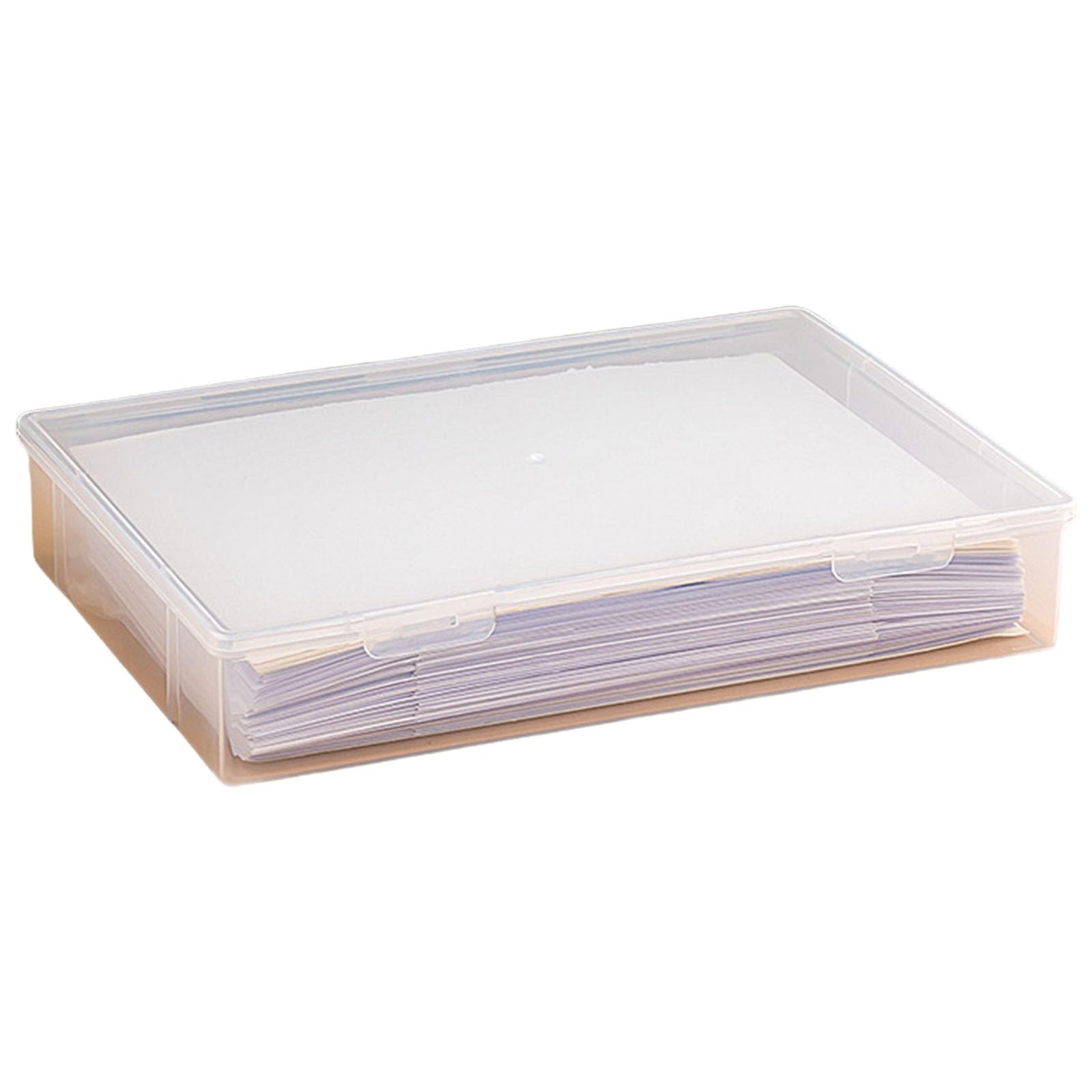 NEWFT Efficient Storage Box for Tool and Building Block Board Document Holder Game Container Classroom Organization Tool Classroom Organization