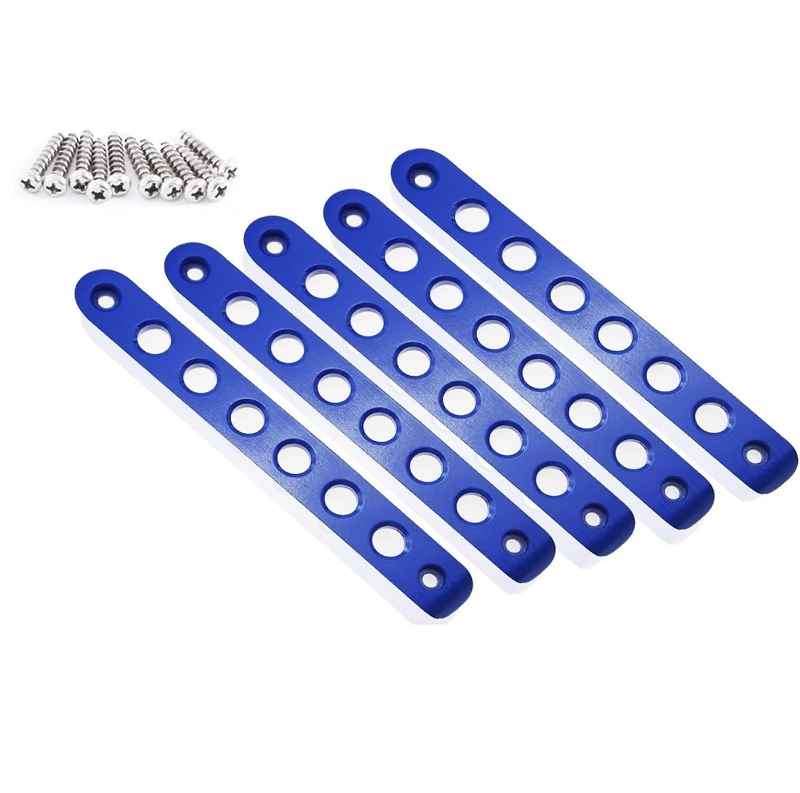 Cqjjxkyc Blue Support Handle Side Door Handle Inserts Cover Trim Wrangler Jk Jku Fits For Liberty Sahara & Unlimited 2007-2018 Exterior Grab(Blue)