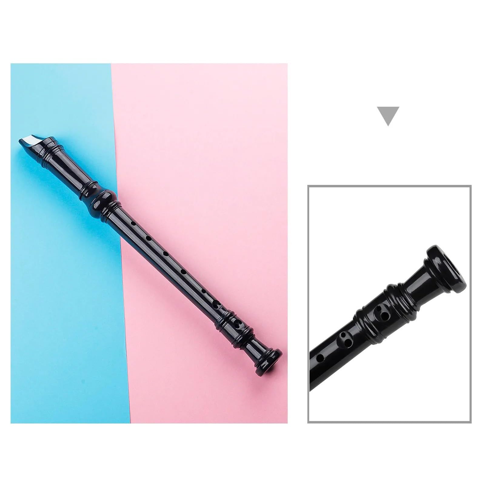 Flauto Dolce 1 Set Di Flauto Dolce Soprano Per Principianti A 8 Fori | Dimensioni compatte, leggere, non facili da deformare, molto adatte per giocare.