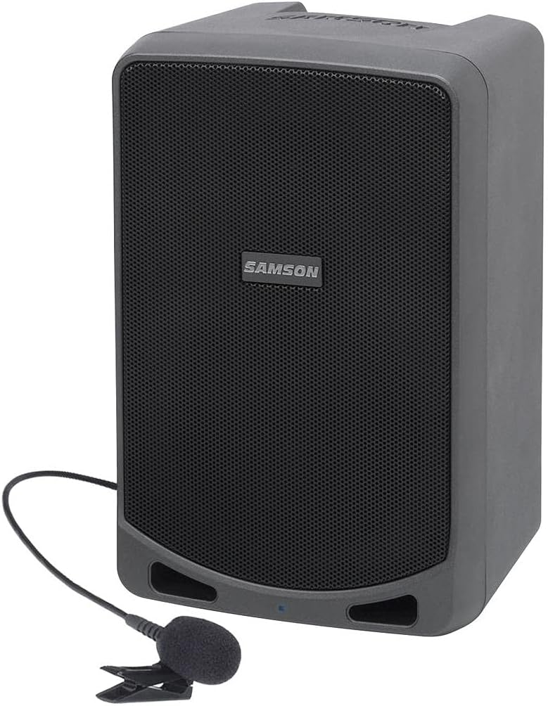 Samson Expedition XP106w Rechargeable Portable PA with Handheld Wireless System and Bluetooth