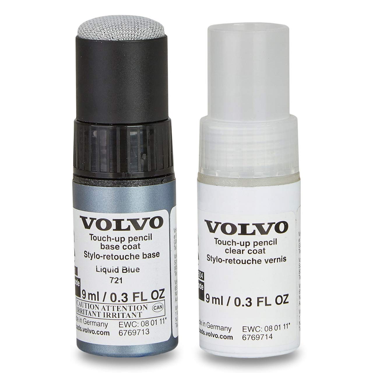 Volvo Liquid Blue/Mussel Blue (721) 721 /Mussel Blue Touch-Up Pen Set