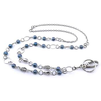 Amazon.com: LUXIANDA beads and rings Lanyard Necklaces Badge