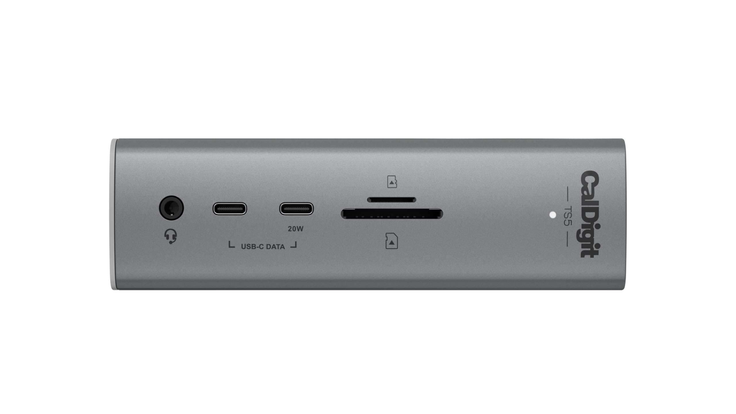 CalDigit TS5 Dock Thunderbolt 5 – 15 Porte, 140W, 2.5GbE, 3 Display, USB4, PCIe 64Gb/s – Dock Professionale per Mac e PC con Connettività Avanzata e Prestazioni Estreme