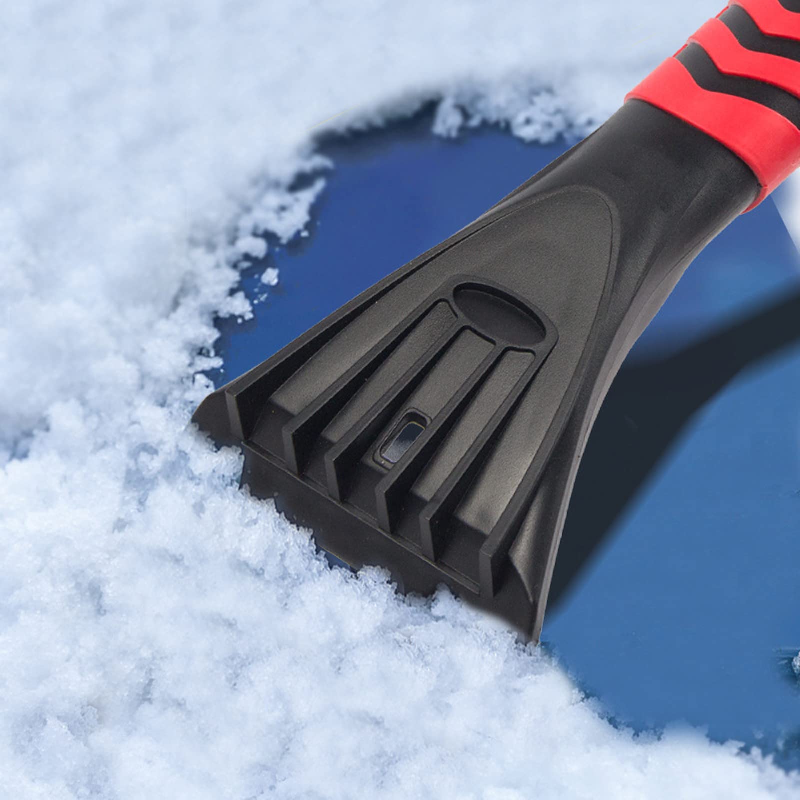 Brosse à Neige Grattoir à Glace Pelle à Neige 91,4 cm Grattoir à Glace pour Pare-Brise de Voiture, Brosse à Neige Extensible pour enlever Les Feuilles avec Scaregee pour Pare-Brise de Voiture