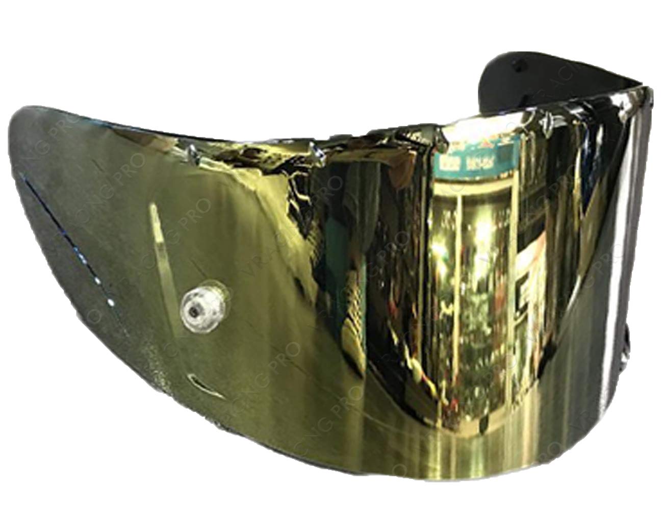 VRacing Visiera Casco Shoei CWR-1 Nxr Ryd X-Spirit III 3 Trasparente Fume' Scura Dorata Specchio Cromata Pinlock Ready Aftermarket (Oro)