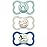 MAM Air Day & Night Baby Pacifier, for Sensitive Skin, Glows in The Dark, 3 Pack, 6-16 Months, Boy