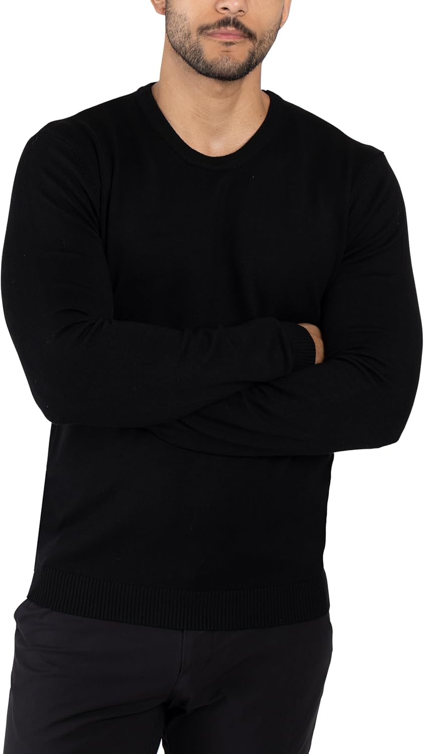 X RAY Mens Crew Neck Sweater Slim Fit Midweight Pullover Sweater for Men for Casual Dressy Wear (Big & Tall Available) - Image 7