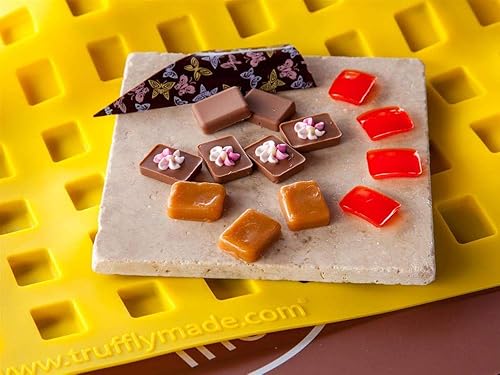 Miniatura 2 de Truffly Made - Molde cuadrado para chocolate, jaleas, caramelos, caramelos y comestibles