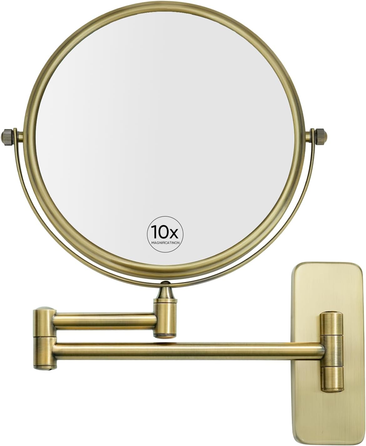 Espejo de pared GURUN 8 pulgadas con aumento 10x baño