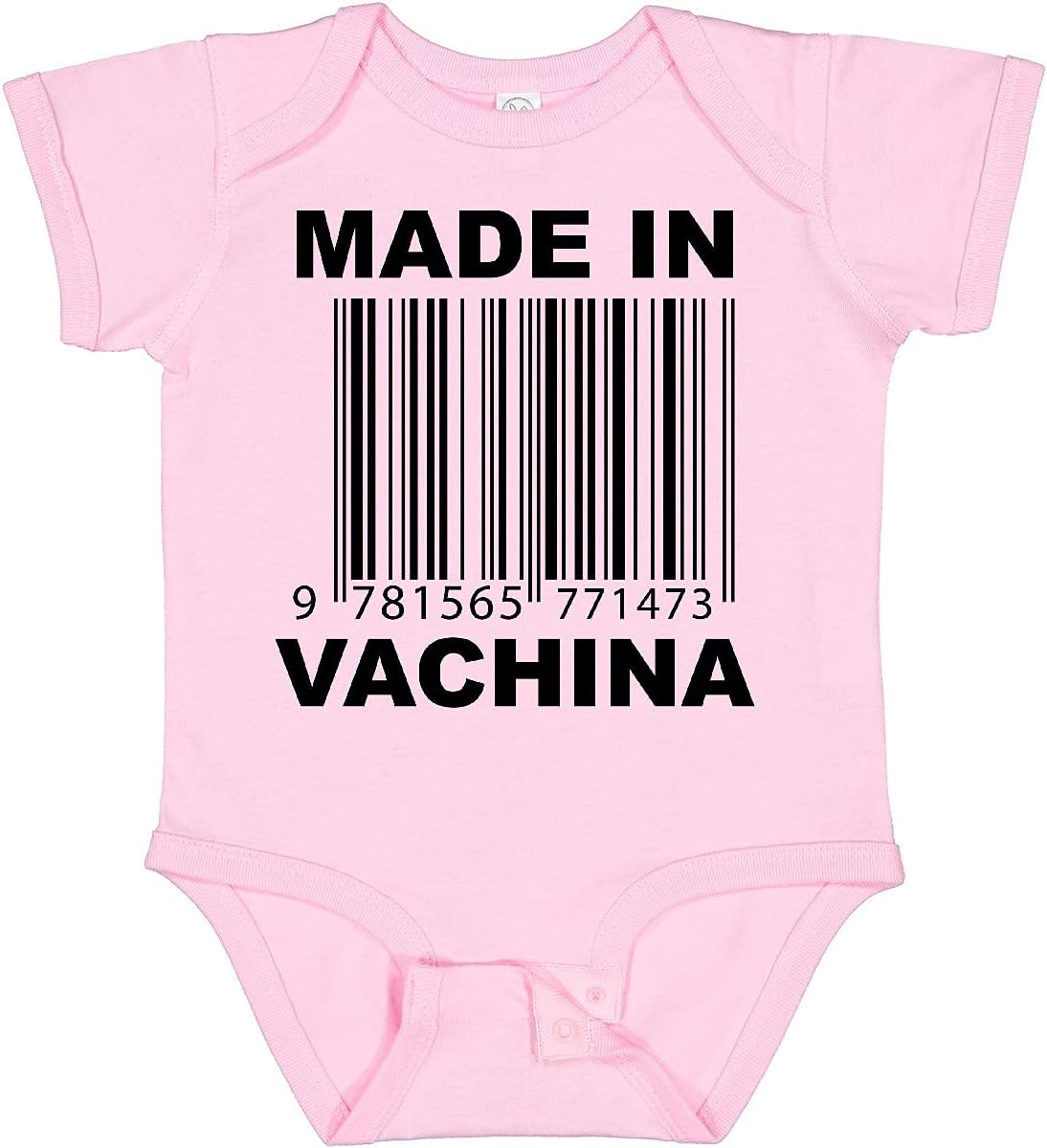 inktastic Made in Vachina Funny Baby Bodysuit