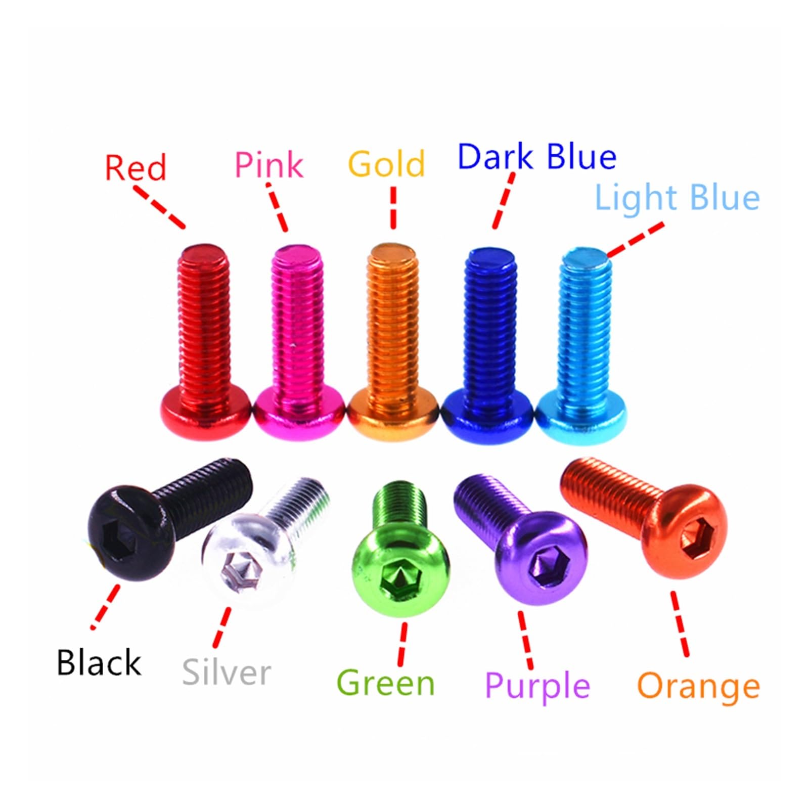 Su Misura Mini Viti In Ottone Con Filo M4 In Rame A ... - Alibaba - Foto 6