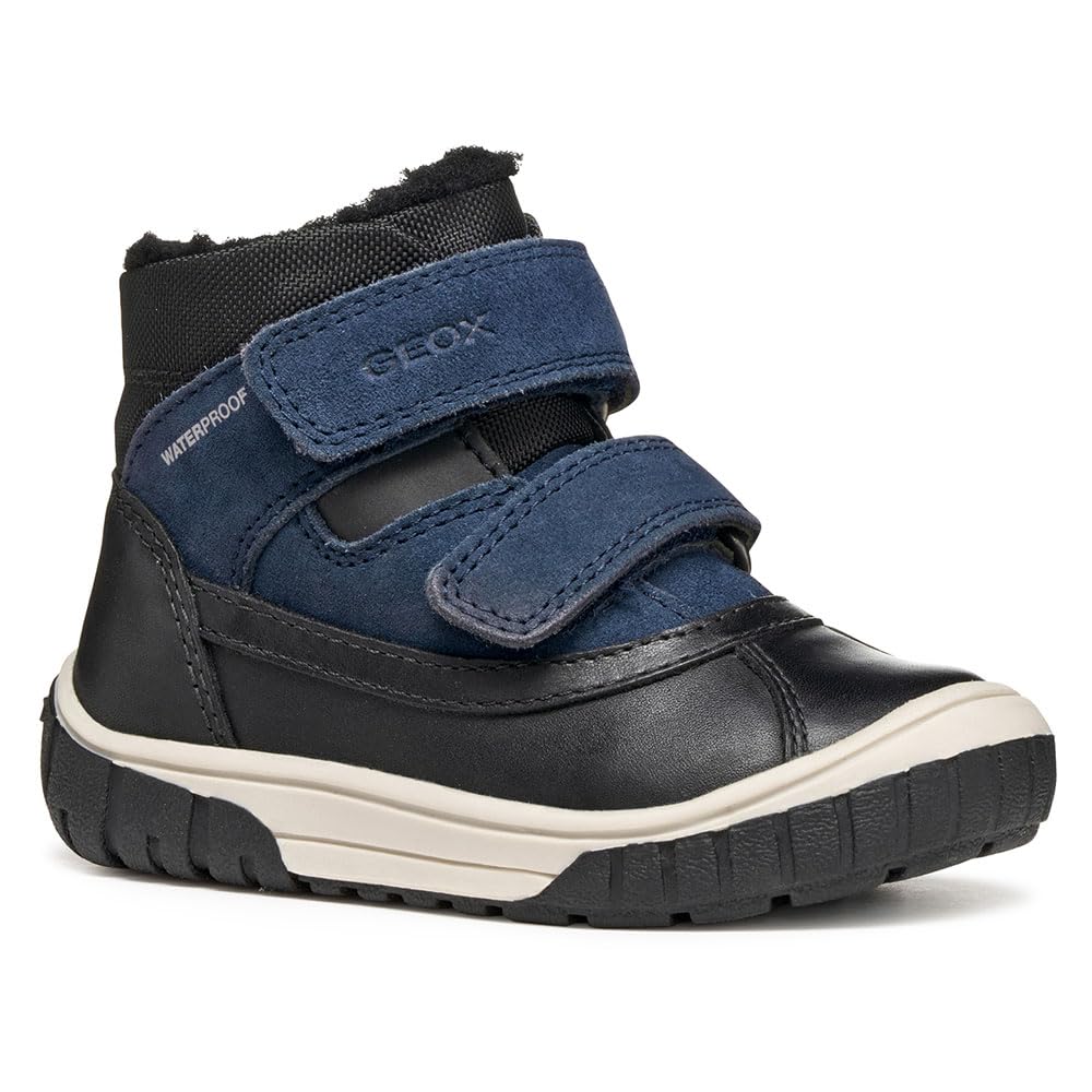 Geox B Omar Boy WPF B, Bottines Bébé garçon