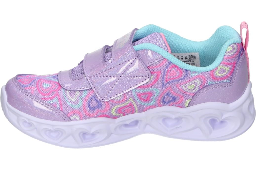 Skechers Zapatillas deportivas para niñas Heart Lights-Boogie Land