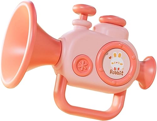 Safe Instrument Trumpet for Kids with Colorful Musical Enlightenment Training Tool