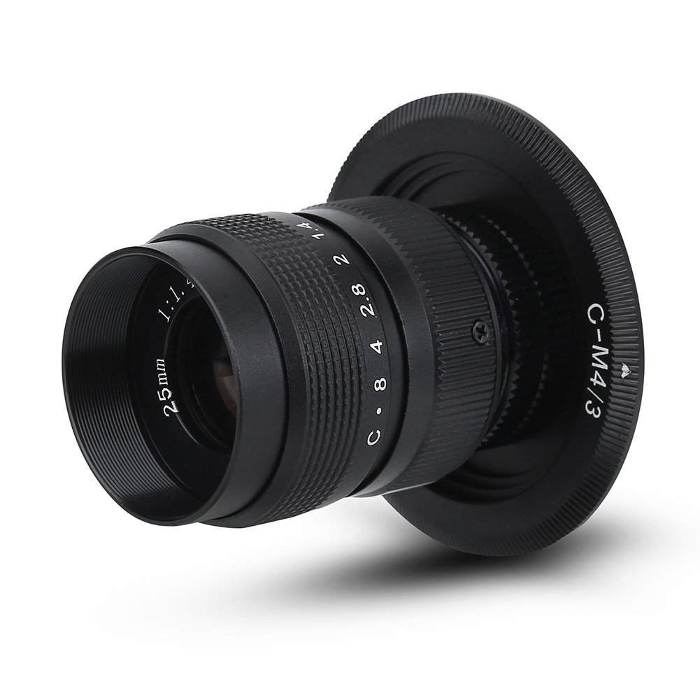 25mm 1.4 Lens C M43 Adapter Macro Ring EPL5 EPM3 EPL7 OM D