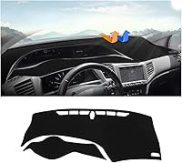 Vista 34 de Autorder - Tapete para salpicadero para 2007-2013 Chevy Chevrolet Silverado/GMC Sierra con dos guanteras, accesorios, cubierta de salpicadero