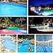 CNBRIGHTER LED Underwater Swimming Pool Lights,54W RGB Color Changing, 12V AC,20ft Cord Wall Surface Mounted IP68 Waterproof,Stainless Steel,with Remote Controller (20ft Cord)