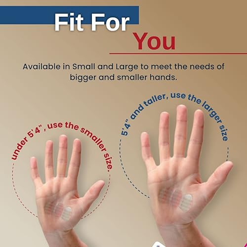 Miniatura 4 de Parche para alivio del túnel carpiano, tecnología revolucionaria patentada, adhesivo médico clínicamente probado que proporciona alivio para el