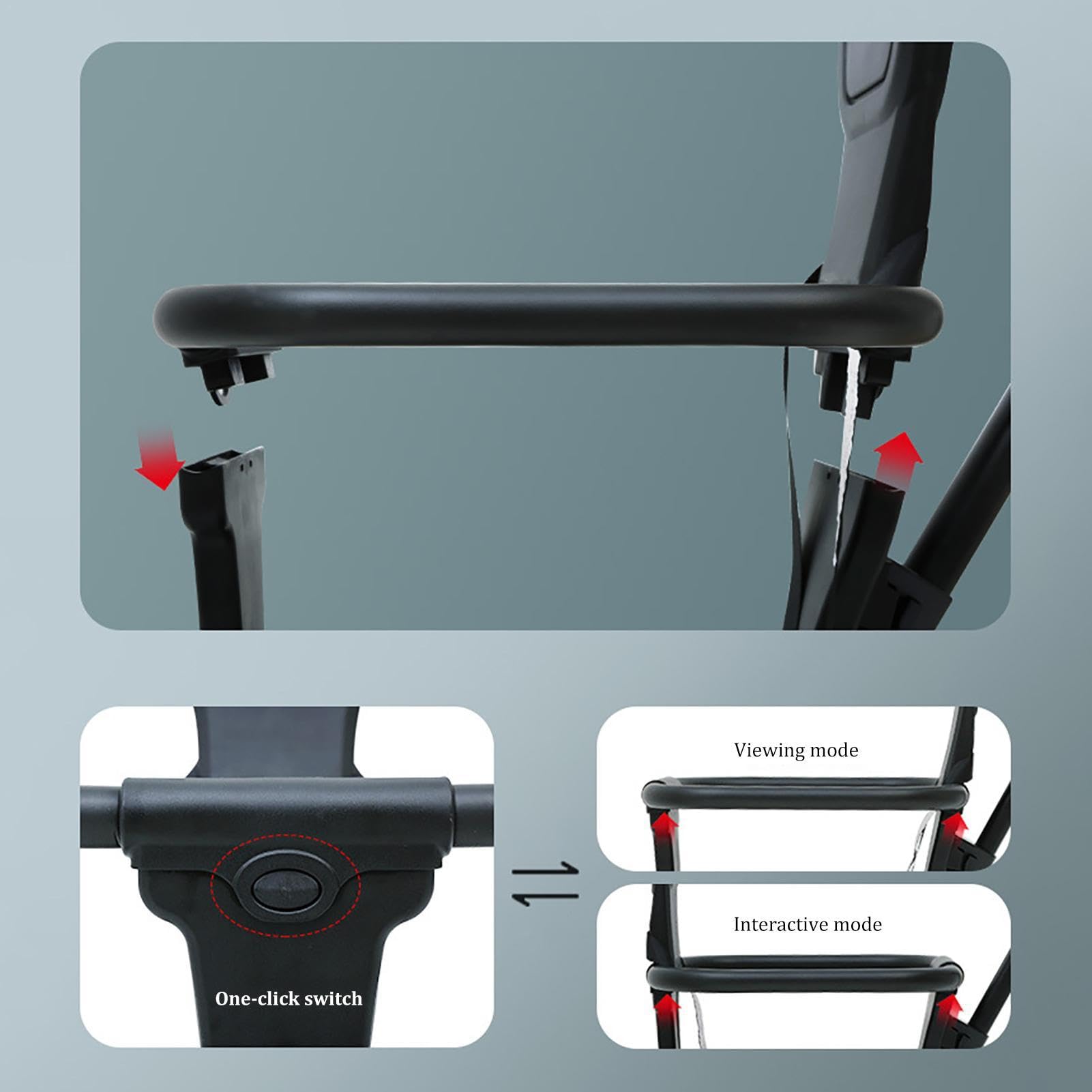 Passeggino pieghevole da viaggio, portatile girevole a 360 gradi | reversibile, comodo, leggero, sicuro, per bambini, con cintura di sicurezza per parchi, jogging, passeggiate, picnic