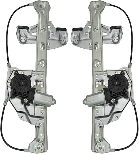 Miniatura 156 de TRQ Juego de regulador de ventana eléctrica delantera y motor compatible con Ford Ranger 1993-2011 1994-2009 Mazda B2300 1998-2001 B2500 1994-2007