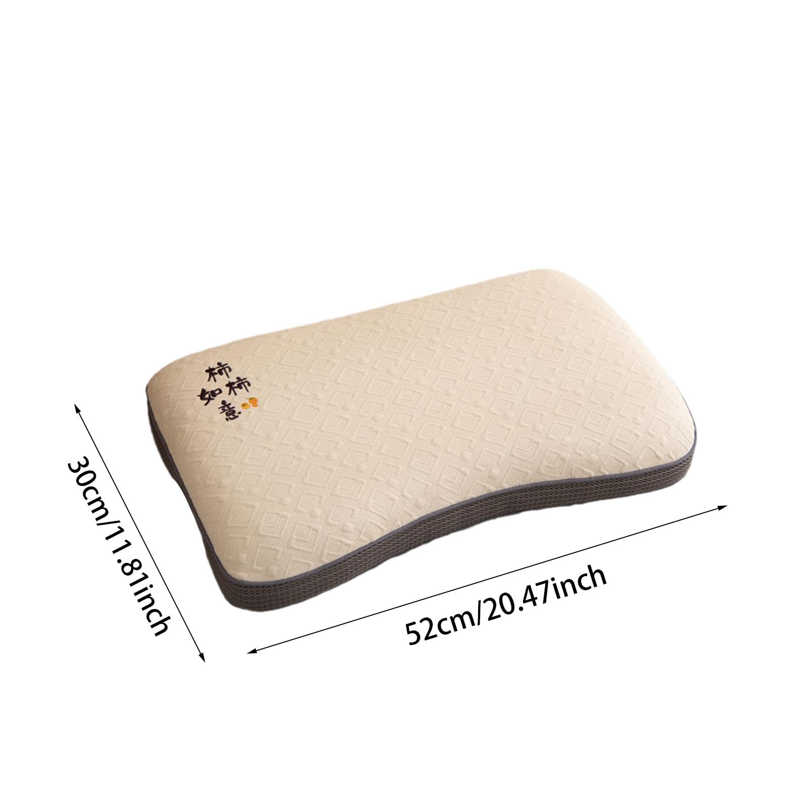 Almohada de Cáscara de para Dormir en Cualquier Posición, de Algodón Y Práctica.