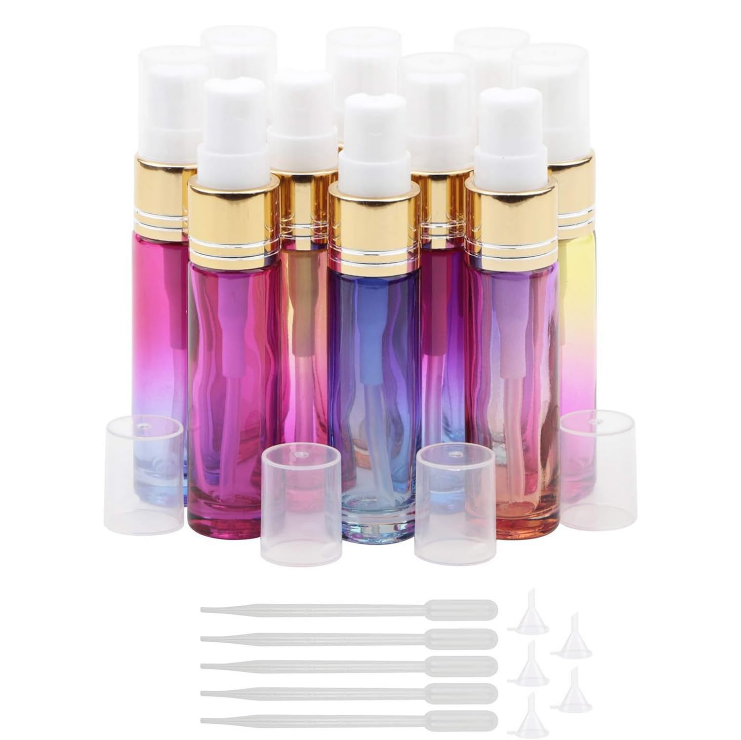 Flacons vaporisateurs de parfum pour éviter de transporter vos bouteilles lourdes en voyage