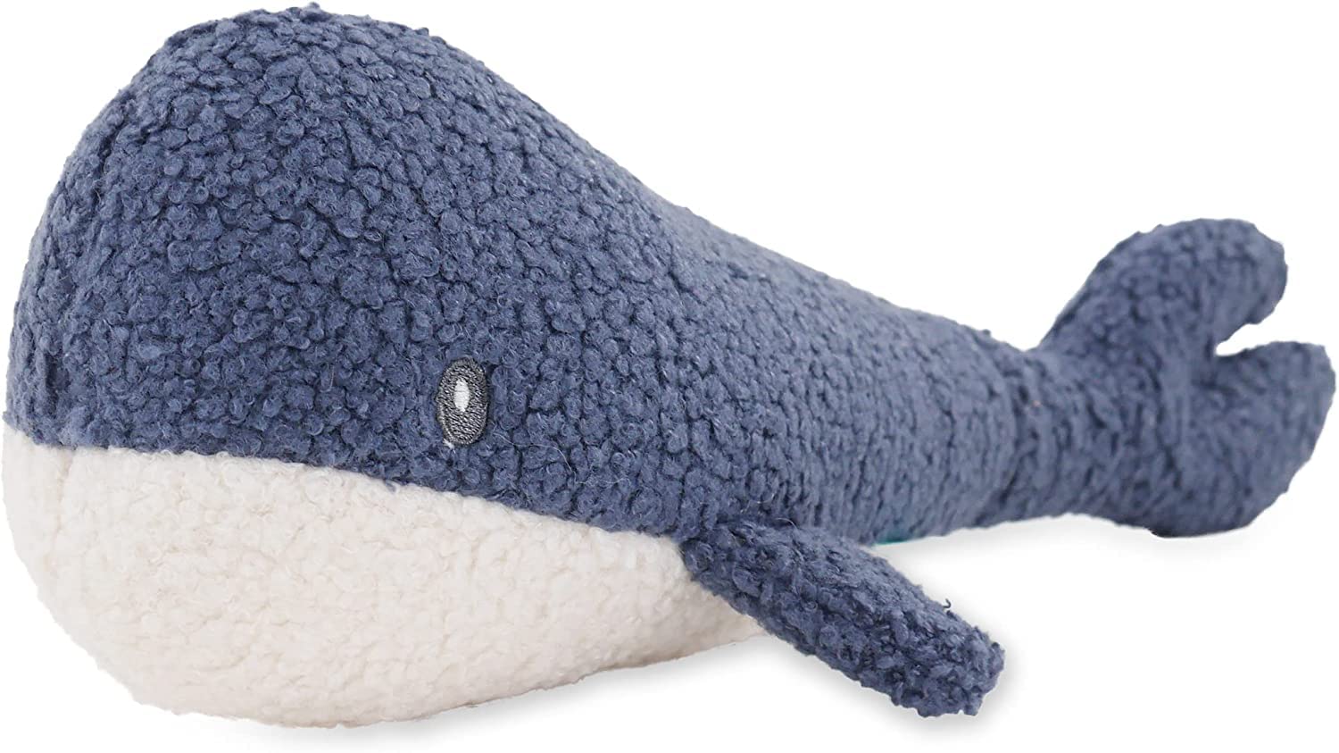 ACE - Luxury Plush Whale Toy for Dogs, Tough and Squeaky Dog Toy, For Medium to Large Dogs, Blue