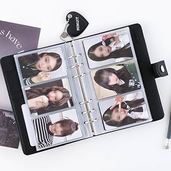 Amazon.co.jp: MINUIT A5 A6 バインダー リフィルパック 両面フォト