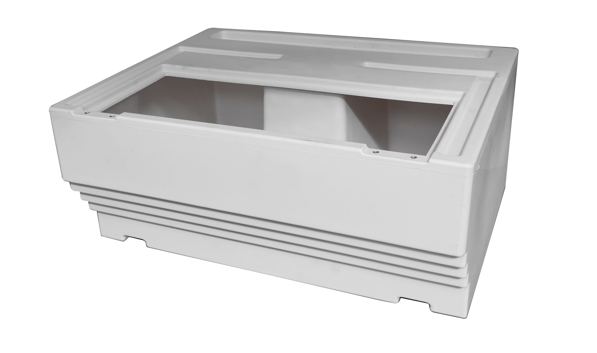 Horizon Manufacturing Premium Series Pontoon Armrest Square 3002-AA White