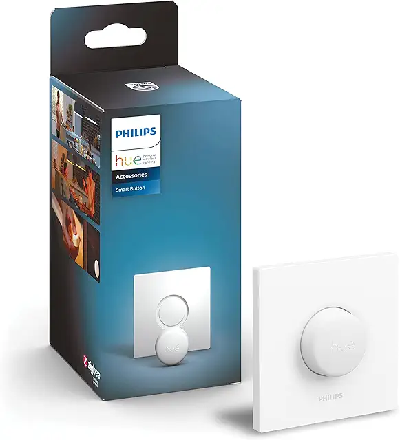 Philips Hue Smart Button - Draadloze Lamp Schakelaar met Bluetooth en Bridge
