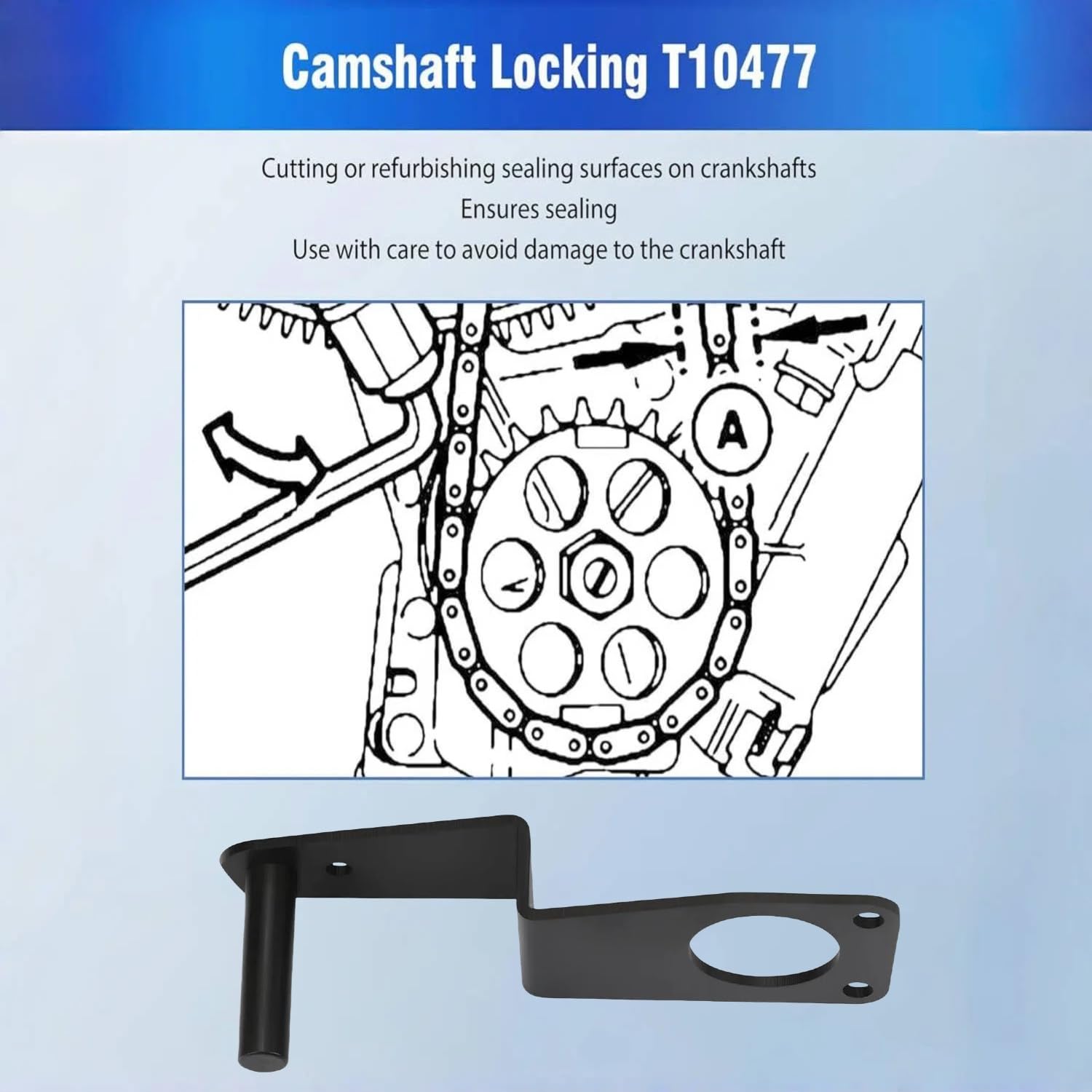 Kit Attrezzi Bloccaggio dell'Albero a Camme Motore Compatibile con BMW N47 N47S N57, Kit Messa in Fase del Motore per 2.0 Diesel/Motore
