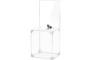 KYODOLED Large Acrylic Donation Box