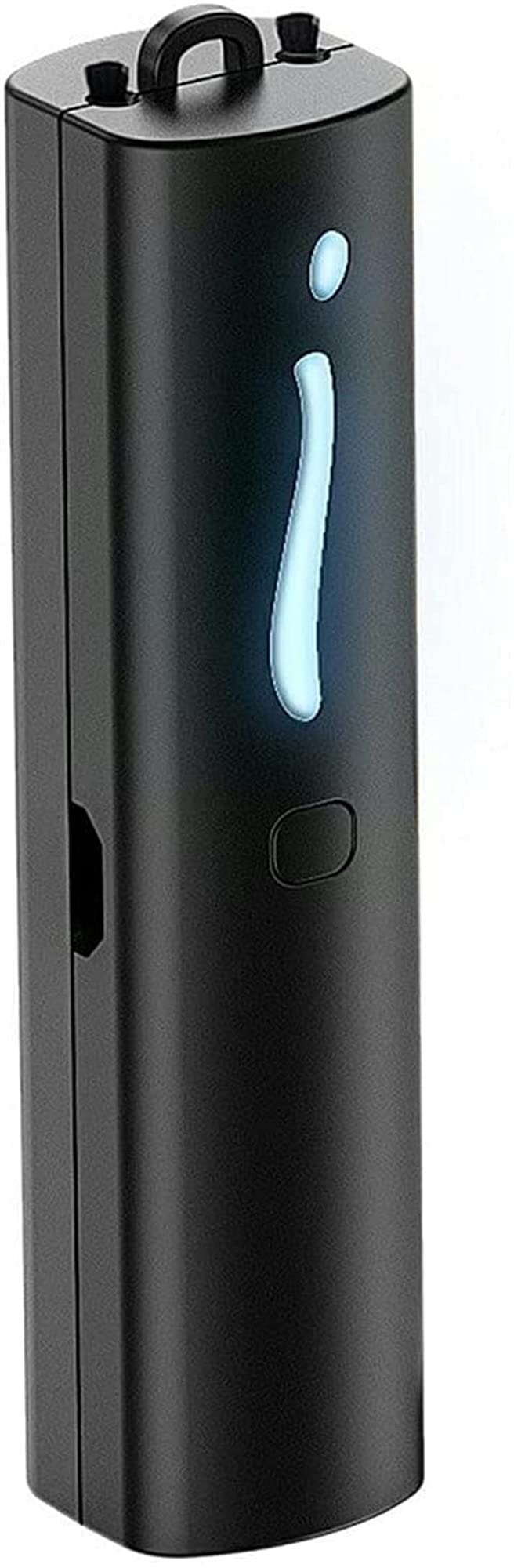 Purificateur d'air portable noir pour éliminer les odeurs en silence