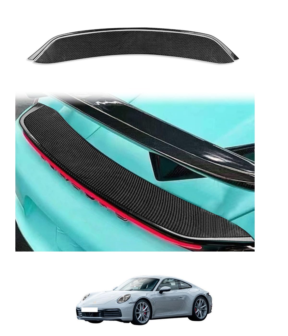 ポルシェ 718 ケイマン リアルカーボン　ミラー&ドアカバー PORSCHE ポルシェ 718 ケイマン ボクスター用 ドライカーボン