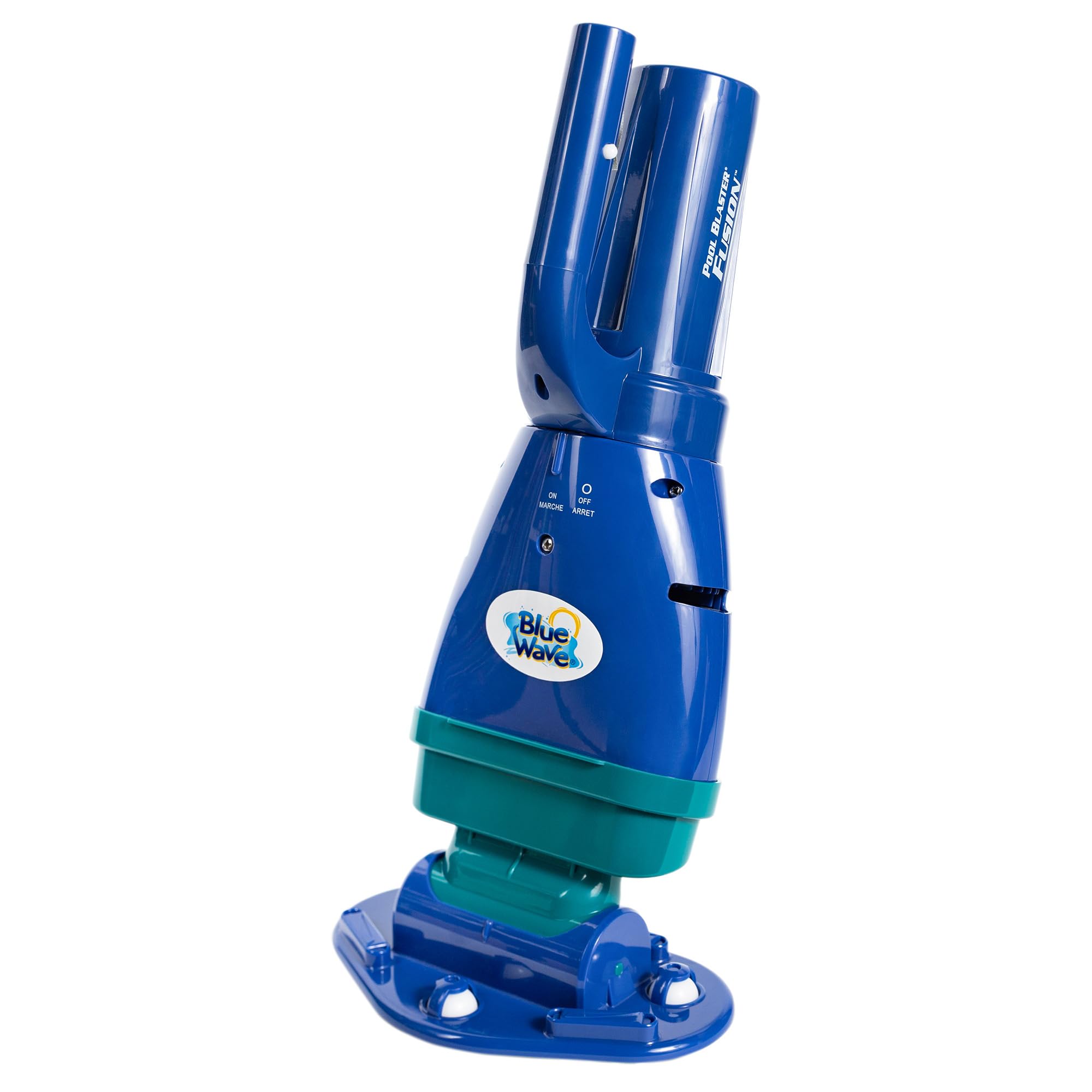 Blue Wave Pool Blaster Fusion PV-5 Handheld Pool Vacuum for Above Ground Pools & Spas – Lightweight Cordless Design with 60-Inch Pole, USB Rechargeable Battery & Reusable Filter Bag