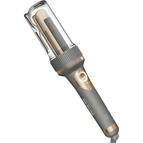 INFINITIPRO BY CONAIR Curl Secret Automatic Curling Iron - 1 1/4-inch Barrel - Hair Curler for All Hair Types and Medium to Long Hair Lengths - Dual Voltage for Worldwide Travel