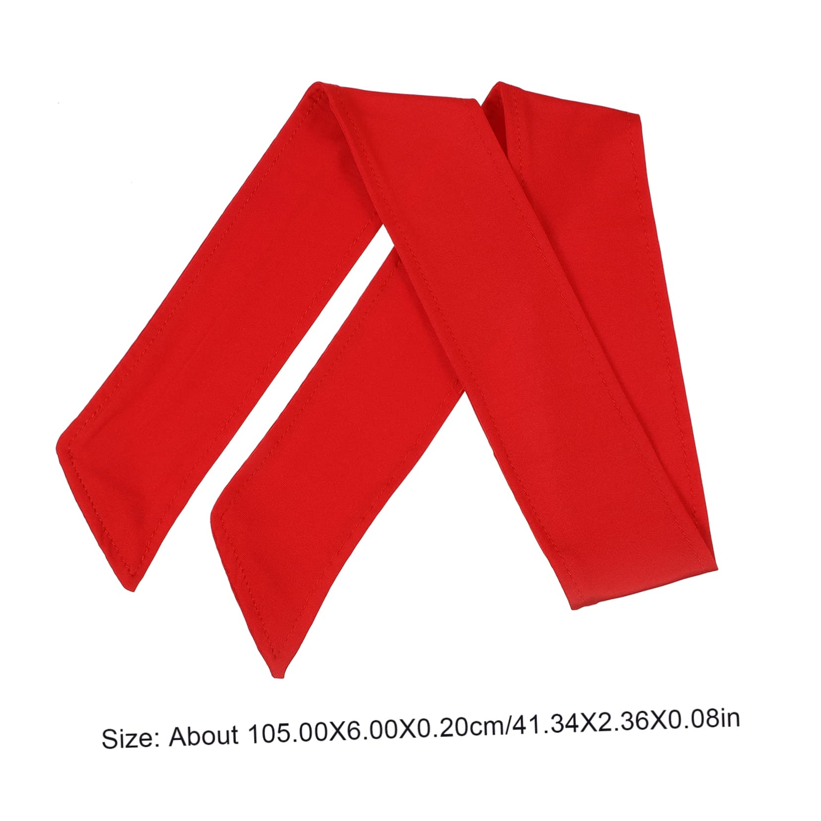 BESTonZON Bandeaux Antidérapants pour Hommes Et Femmes Bandanas Élastiques Ajustables Accessoires De Sport pour Entraînement Et Activités Physiques Rouge Noir Blanc