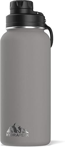 Hydrapeak 32 oz Insulated Water Bottle with Chug Lid - Reusable Leak Proof Stainless Steel Water Bottles, Double Wall Vacuum Insulation  24 Hours